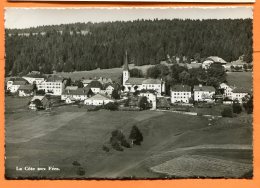 CAL1120, La Côte Aux Fées, 7135, édit. Dériaz, GF, Circulée 1939 Sous Enveloppe - La Côte-aux-Fées