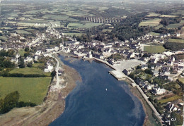 CPSM Daoulas - Le Fond De La Rivière Le Bourg Et Le Viaduc Vue Aérienne - Daoulas