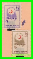 TURKIA - ( TURKEY  -  EUROPA  ) 2 SELLOS AÑO 1957 - Nuovi