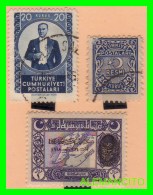TURKIA - ( TURKEY  -  EUROPA  ) 3 SELLOS AÑO 1978 - Used Stamps