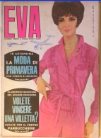 EVA  - N.7 - 15 FEBBRAIO 1965 - ANNO XXXII - SETTIMANALE - RUSCONI - MILANO - DORIS DAY - Mode