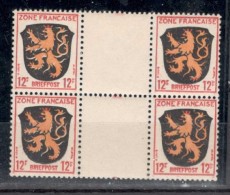 Germany1945:French Zone Michel 6 Mnh**(2 Pairs)) - Autres & Non Classés