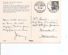 Norvège ( Carte Postale De 1963 Du Capnord Vers La Belgique à Voir) - Covers & Documents