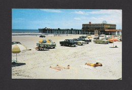 DAYTONA BEACH - FLORIDA - WORLD FAMOUS DAYTONA BEACH AND PIER CASINO -  NICE CARS - BY SOUTHERN CARD - Daytona