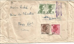 ROUMANIE PLI POUR LA FRANCE - Postmark Collection