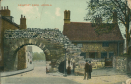 GB LINCOLN / Newport Arch / CARTE COULEUR GLACEE - Lincoln