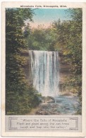 Minnehaha Falls, Minneapolis, Minnesota, Unused Postcard [17959] - Minneapolis