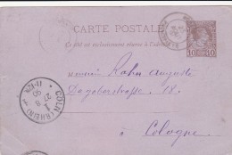 Carte Postale No 3. Circulée. - Entiers Postaux