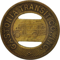 États-Unis, Gastonia Transit Company Incorporated, Jeton - Profesionales/De Sociedad