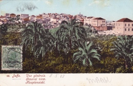 Ansichtskarte Von Jaffa, österreichische Post Nach Rom (l027) - Oriente Austriaco