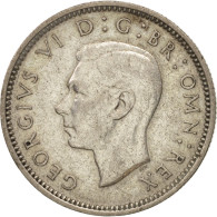 Monnaie, Grande-Bretagne, George VI, 6 Pence, 1945, TTB+, Argent, KM:852 - H. 6 Pence