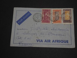 FRANCE / DAHOMEY - Enveloppe De Porto Novo Pour La France En 1939 , Affranchissement Plaisant - A Voir - L 500 - Briefe U. Dokumente