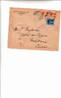 Alexandria To Montreux, Suisse. Cover Con Censura 1945 - Brieven En Documenten