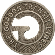 États-Unis, The Gordon Transit Lines, Jeton - Professionnels/De Société