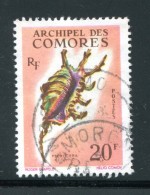 COMORES- Y&T N°23- Oblitéré (coquillage) - Gebruikt