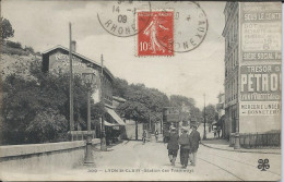 CP - 69 - Lyon Saint Clair - Station Des Tramways  1909. - Lyon 4