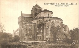 79-SAINT JOUIN DE MARNES-CHEVET DE L'EGLISE - Saint Jouin De Marnes