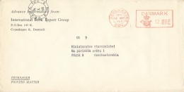 K7834 - Denmark (1958) Kobenhavn OMK (letter), Tariff: 12 / Czechoslovakia (1958) Praha 120 - Lettres & Documents