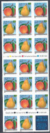 1995 ETATS UNIS Carnet C2384** Fruits, Pêche Et Poire - 1981-...