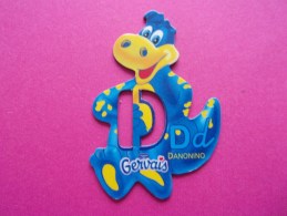 Magnet Danone  Gervais Dinosaure Lettre D - Lettres & Chiffres