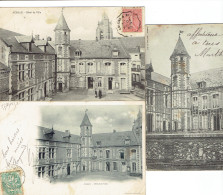 76 Aumale Hotel De Ville 3 CARTES - Aumale