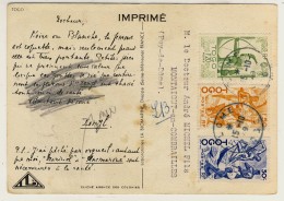 MARCOPHILIE  CARTE  POSTALE  N406 - Covers & Documents