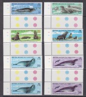 British Antarctic Territory 1983 Seals 6v Gutter ** Mnh (30807) - Unused Stamps