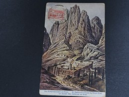 GRECE - Carte Du Sinaï Avec Oblitération Grecque En 1910  - A Voir - L 550 - Covers & Documents