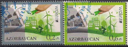 2016  AZERBAIJAN // AZERBAYCAN // ASERBAIIDSCHAN Mi. 1140-1  Used  Europa - 2016