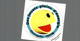 AUTOCOLLANTS  DES JOUETS PLEINS D ENERGIE  ELECTROPOLIS CESTIM - Stickers