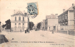 08-RETHEL - AVENUE DE LA GARE ET RUE DE BORDEAUX - Rethel