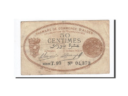 Billet, Algeria, 50 Centimes, 1915, 1915-01-13, TTB - Algerien