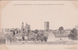 37 Indre Et Loire  LE GRAND PRESSIGNY "  Vue Panoramique Prise De La Croix Marron "  Précurseur Porcheron - Le Grand-Pressigny