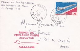 1er Vol - Enveloppe - First Flight Covers