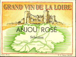245 - Anjou Rosé - Sélection - Grand Vin De La Loire - Vino Rosado