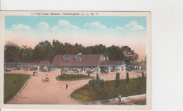 RAILROAD STATION / HUNTINGTON - N.Y. - Long Island