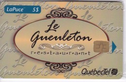 TARJETA DE CANADA DE $5 DEL RESTAURANTE LE GUEULETON DE TIRADA 2200 (NUEVA-MINT) - Canada