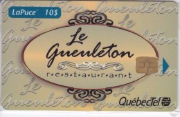 TARJETA DE CANADA DE $10 DEL RESTAURANTE LE GUEULETON DE TIRADA 1100 (NUEVA-MINT) - Kanada