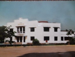 CPSM Afrique Centrafrique Bangui La Mairie Série Aficolor - Zentralafrik. Republik