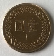 Monnaie - Taiwan - 1 Yuan - - Taiwán