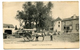 CPA 95  PISCOP LA FERME BLEMUR - Pontcelles