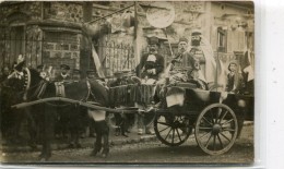 95 CARTE PHOTO DE PIERRELAYE Carnaval .. Pas De Précision Au Verso Voir Personnages - Pierrelaye