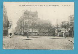 CPA Place Et Rue De Cormeilles LEVALLOIS-PERRET 92 - Andere & Zonder Classificatie