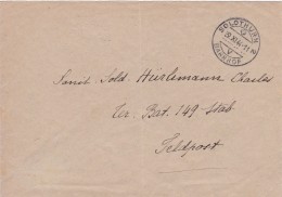 SUISSE 1944 LETTRE EN FRANCHISE MILITAIRE - Vrijstelling Van Portkosten