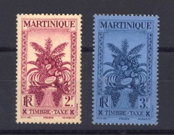 05534  -   Martinique  -  Taxes  :  Yv  21-22  ** - Strafport