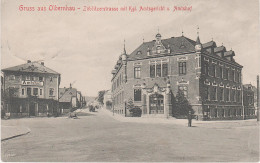 AK Gruss Olbernhau Zöblitzer Blumenauer Strasse Amtsgericht Amtshof Bei Blumenau Bahnpost Neuhausen Pockau Lengefeld - Olbernhau