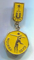VOLLEYBALL Pallavolo -  Vintage Pin, Badge - Volleybal
