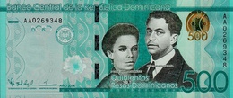 DOMINICAN REPUBLIC 500 PESOS DOMINICANOS 2014 P-191 UNC [ DO191 ] - Dominikanische Rep.