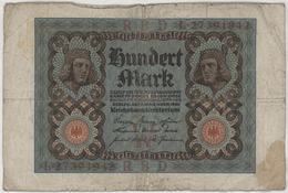 100 Mark - Reichsbanknote - German Reich / Deutsches Reich - Year 1920 - 100 Mark