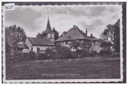 DISTRICT DE NYON /// GINGINS - EGLISE ET CURE - TB - Gingins